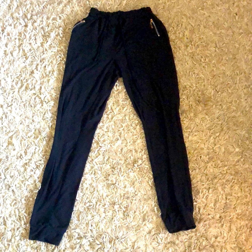 Black joggers